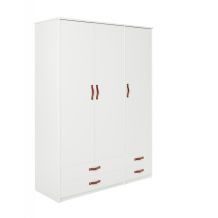 cool kids furniture tienerledikant CK 3 deuren + 4 laden