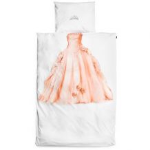 snurk overtrek 1 pers Princess roze